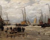 Pinks in the Breakers - 亨德里克·威廉·梅斯达赫